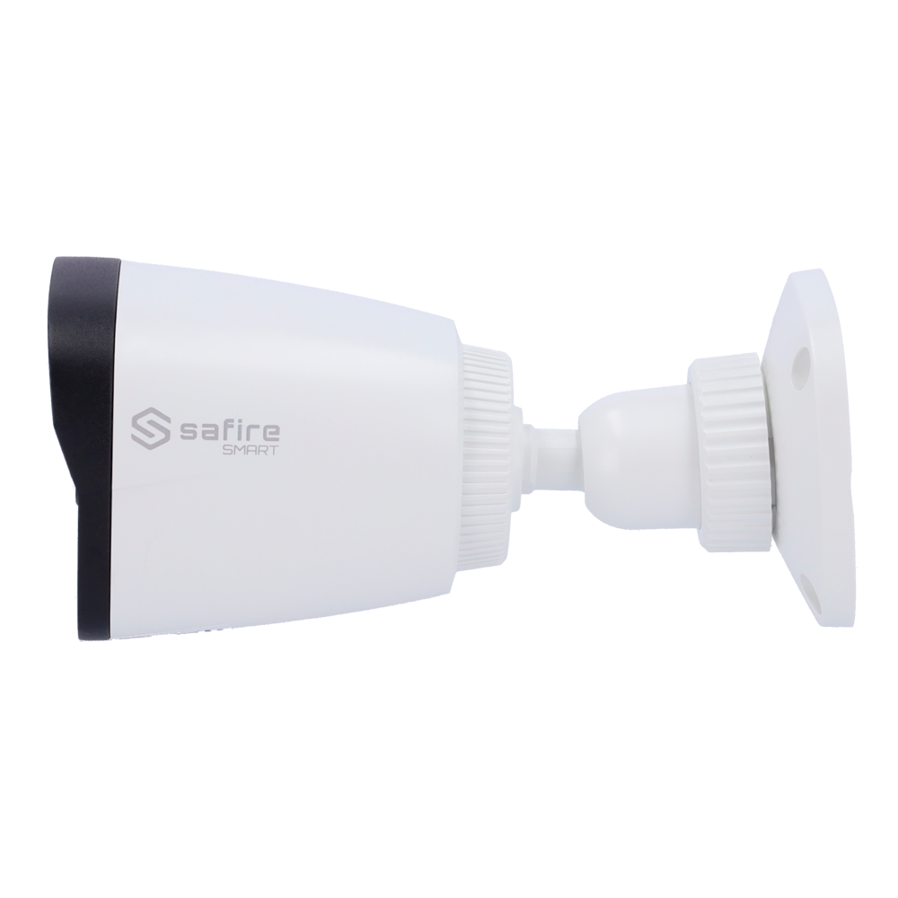 Safire Smart - Telecamera Bullet IP gamma B1 - Risoluzione 2 Megapixel (1920x1080) - Lente 2.8 mm | Mircofono integrato - IR portata 20 m | PoE (IEEE802.3af) - Impermeabilità IP67