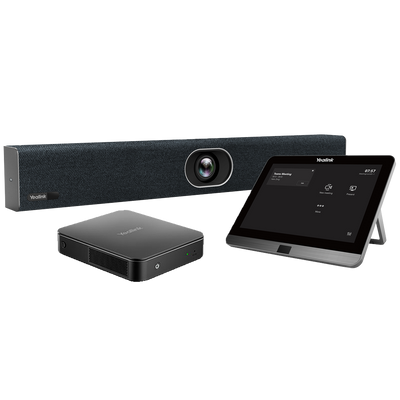 Yealink Videoconferencia All in One - Cámara 20MP - Ángulo de visión 133º - 8 micrófonos integrados - Altavoz integrado - Compatible con Teams