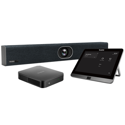 Yealink Videoconferencing All in One - 20MP Camera - 133º Viewing Angle - 8 Integrated Microphones - Integrated Altavoz - Compatible with Teams