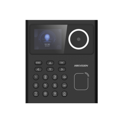 Access and presence control - Facial, EM card and PIN - 500 users | 100,000 logs - TCP/IP and USB - Integrated control (sensor, button and relay) - iVMS-4200 | Hik-Connect