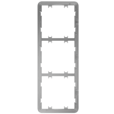 Marco vertical para tres interruptores - Compatible con 2 x AJ-SIDEBUTTON-...-VERT - Compatible con 1 x AJ-CENTERBUTTON...-VERT - Ajax - LightSwitch Vertical Frame (3 seats)