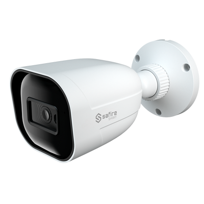 Safire Smart - Bullet Camera 4 in 1 Range E1 - 2 Mpx (1920x1080), 1/2.8" CMOS Starlight - Lens 2.8 mm | IR alcance 30 m - DWDR, HLC, BLC, AGC - Waterproof IP67