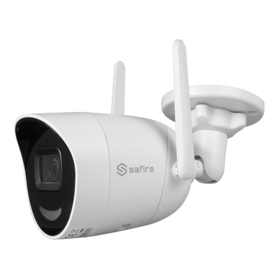 2 Megapixel IP camera - 1/2.7" Progressive Scan CMOS - H.265+/H.265/H.264+/H.264 - 2.8 mm lens - Built-in microphone and speaker - Wi-Fi IEEE802.11 b/g/ n with Hotspot connection