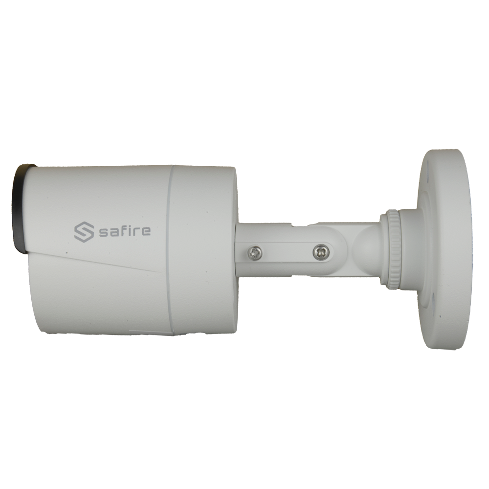 Telecamera HDTVI Safire 1080p (25FPS) - Power Over Coaxial (PoC Safire) - 2Mpx High Performance CMOS - Ottica 2.8 mm (103º) - IR LED Portata 20 m - Menù OSD remoto da DVR