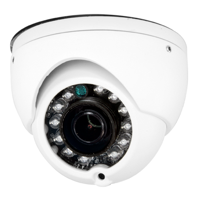 1080p PRO range dome camera - 4 in 1 (HDTVI / HDCVI / AHD / CVBS) - 1/2.9" Sony© 2.19 Mpx Exmor IMX323 - 2.8 mm lens | Built-in microphone - IR LEDs range 8 m - Remote OSD menu from DVR