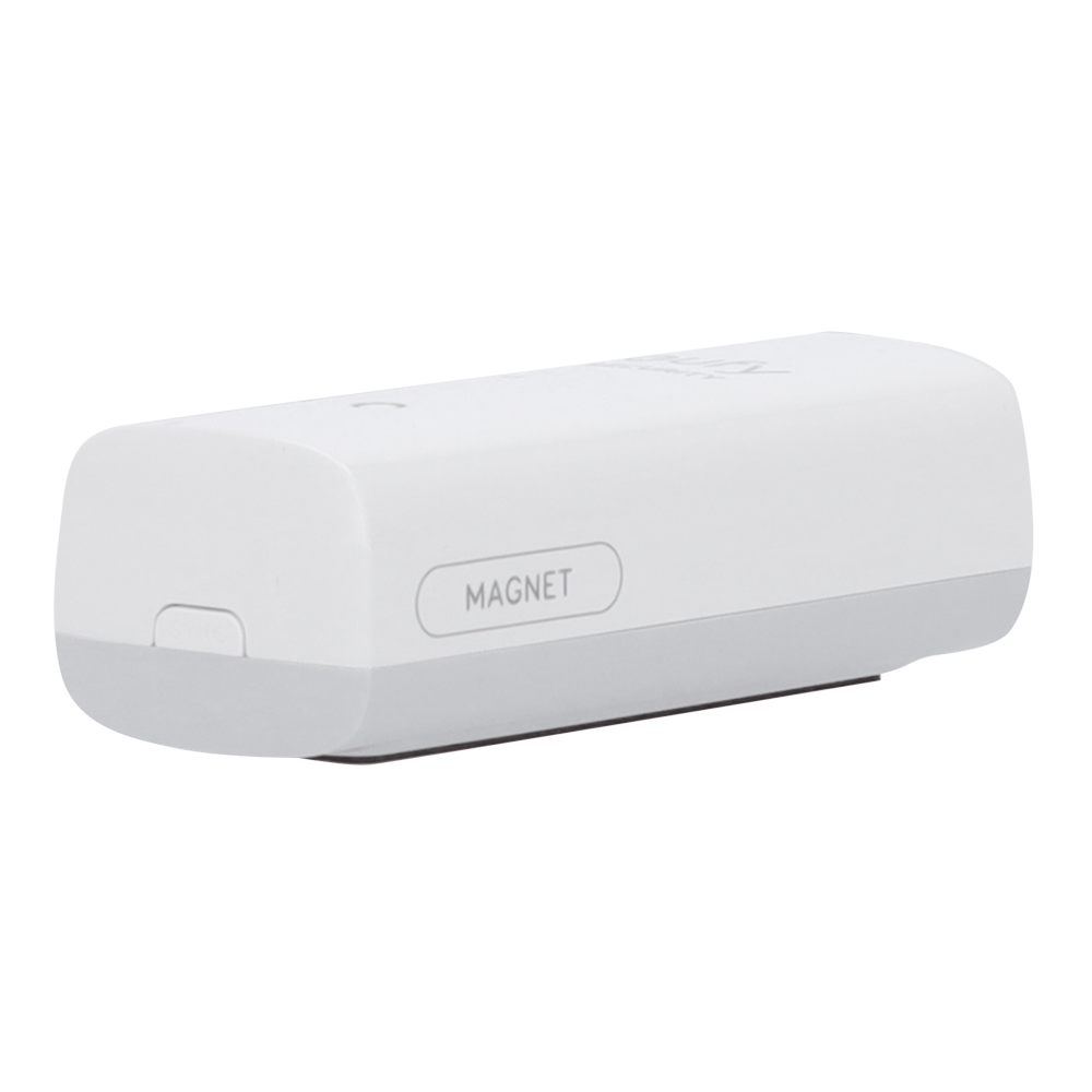 Sensor de apertura Eufy by Anker  - Inalámbrico 868 MHz - Compatible con el sistema de alarma Eufy - Botón de enlace rápido a HomeBase - Funcionamiento a pilas - Fácil instalación