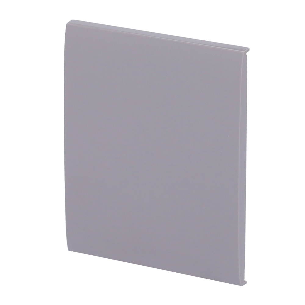 Ajax - LightSwitch CenterButton - Pannello tattile per interruttore singolo  - Compatibile con AJ-LIGHTCORE-1G / -2W - Retroilluminazione a LED - Pannello tattile centrale senza contatto - Colore grigio - Innowatt