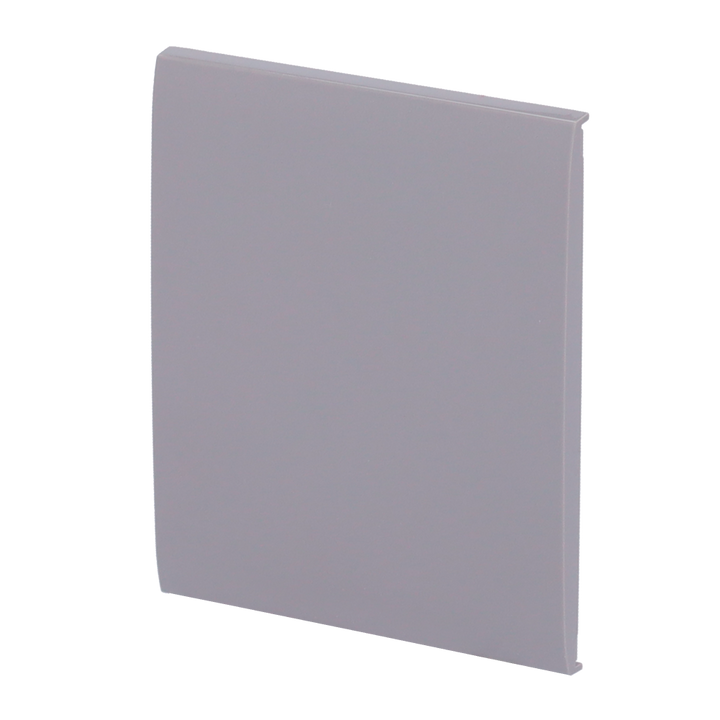 Ajax - LightSwitch CenterButton - Single Switch Touch Panel - Compatible with AJ-LIGHTCORE-1G / -2W - LED Backlight - Contactless Center Touch Panel - Gray Color