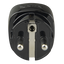 Smart Plug con telecomando - Senza fili 868 MHz Jeweller - Antenna interna portata 1000 m - 230 VAC 50 Hz / Fino a 2.5 kW (11 A) - Misuratore di consumo - Colore nero - Innowatt