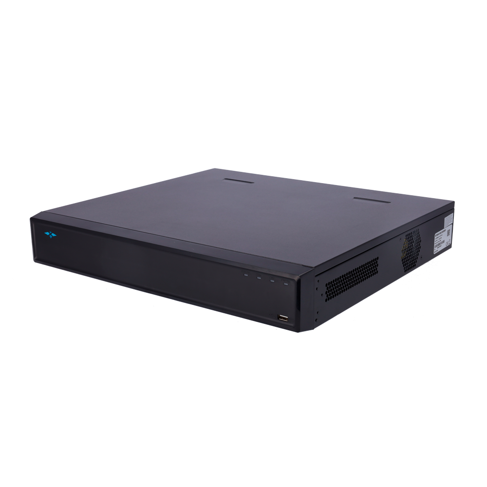 X-Security NVR 32CH 16CH PoE AI video recorder - Maximum resolution 12 Megapixel - 32CH IP /16 PoE - Intelligent AI functions - 4 HD up to 16 TB for each hard disk - WEB, DSS/PSS, Smartphone and NVR