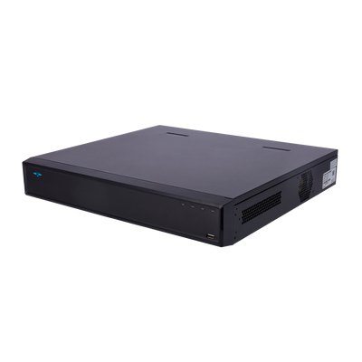 X-Security NVR 32CH 16CH PoE AI video recorder - Maximum resolution 12 Megapixel - 32CH IP /16 PoE - Intelligent AI functions - 4 HD up to 16 TB for each hard disk - WEB, DSS/PSS, Smartphone and NVR