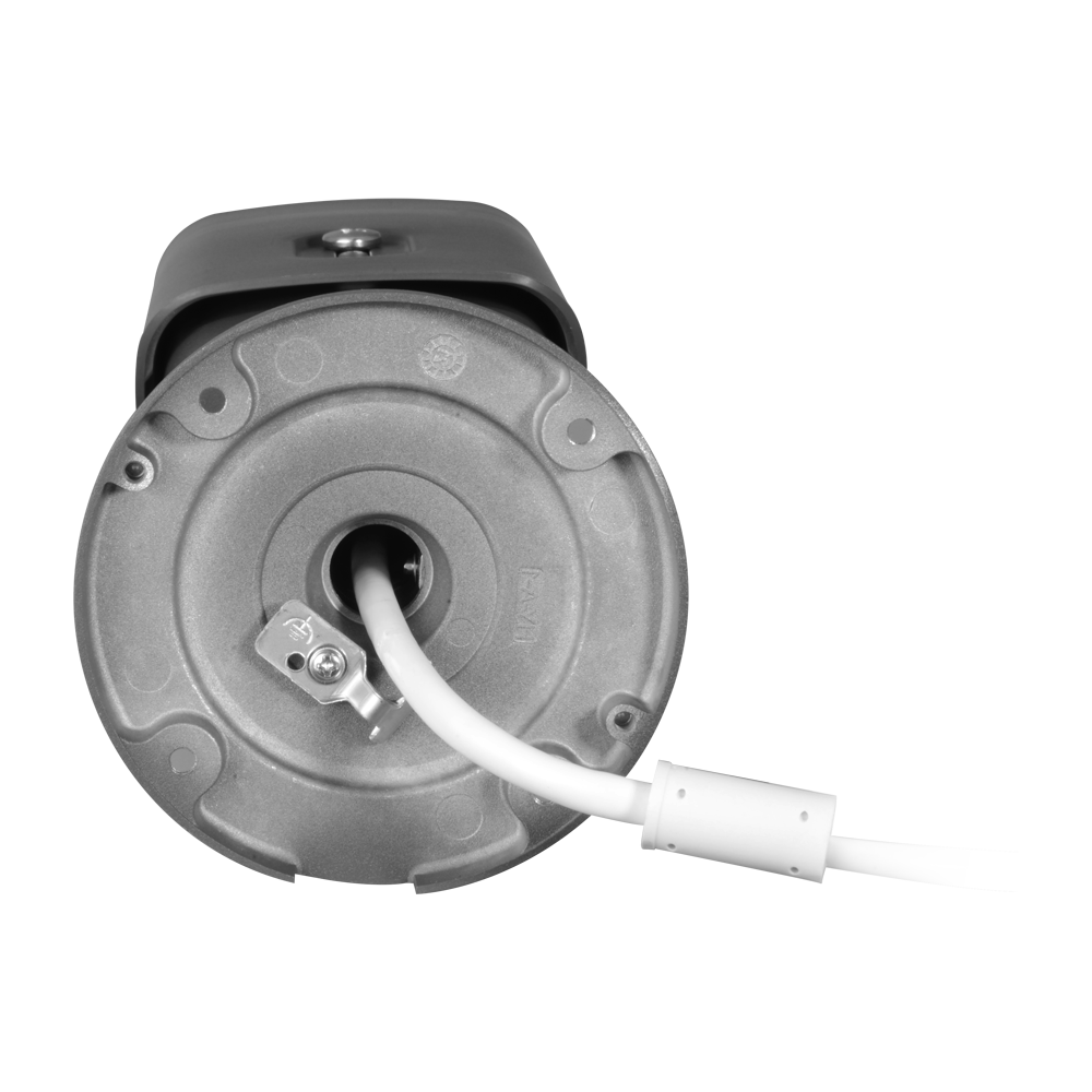 6 Megapixel IP Camera - 1/2.7" Ultra Low Light Sensor - H.265+ / H.265 Compression - 2.8 ~ 12 mm Lens / WDR / IR 60m - Truesense: False Alarm Filter - IP67 Protection, IK10 Vandalproof