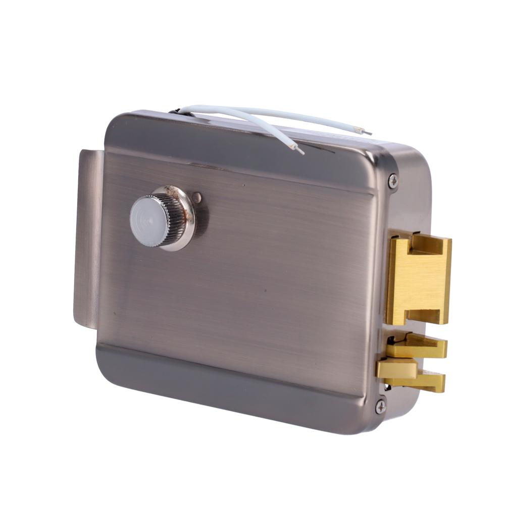 Electromechanical surface lock - Opening mode Fail Safe (NC) - Applicable to fire systems - Status LED - Programmable automatic closing - Left opening outwards