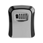 Gray safe for keys - Opening with 4-digit code - Wall installation - Dimensions: 115 x 95 x 40 mm - Made of sturdy aluminum - Solution for empty and rented houses