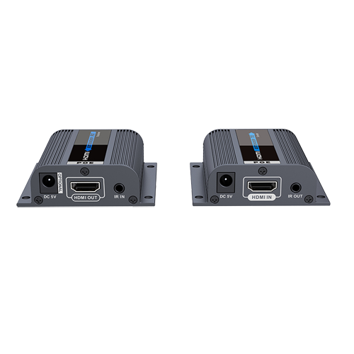 Extender attivo HDMI - Trasmettitore e ricevitore - Portata 40 m / Fino a 1080p - Su cavo UTP Cat 6 - Alimentazione DC 5 V nell' emissore e PoE nel ricettore