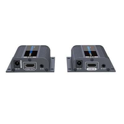 Extensor HDMI activo - Transmisor y receptor - Alcance 40 m / Hasta 1080p - Sobre cable UTP Cat 6 - Alimentación DC 5 V en el emisor y PoE en el receptor