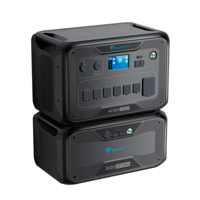 Kit de baterías para el hogar - Gran capacidad 3072 ~6144Wh - Potencia 3000W - Múltiples salidas/Múltiples módulos de carga - Control vía APP (Wifi y Bluetooth) -