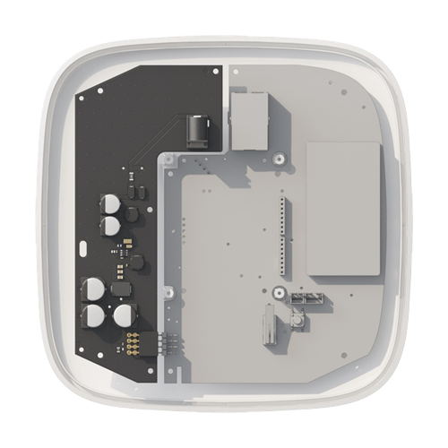 Ajax - Modulo di alimentazione 12 VDC - Compatibile con Ajax Hub, Hub Plus e ReX - Tensione di ingresso 8~20 VDC - Consumo medio per ora 95 mA - Connettore CON280 incluso - Innowatt
