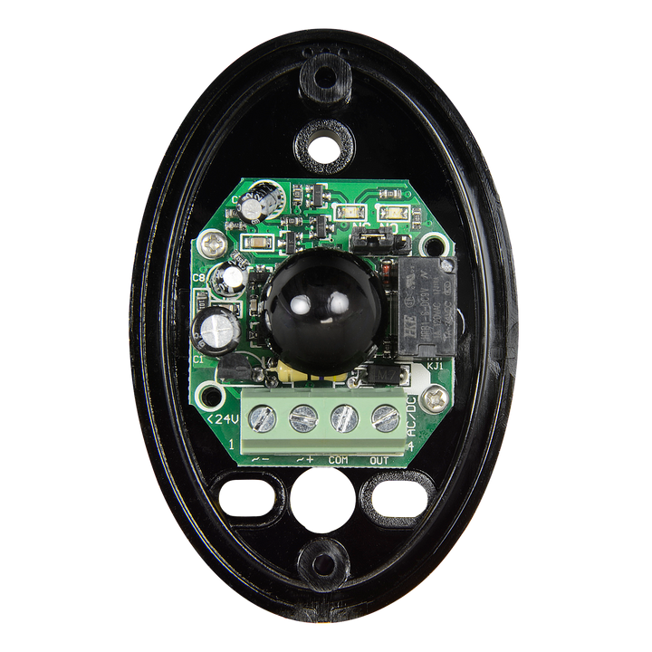 Infrared Barrier Detector - Hardwired | 1 beam - Max. distance detection range 10 / 20 m - Small size and easy installation - Relay output - Power supply 12~24VDC/VAC