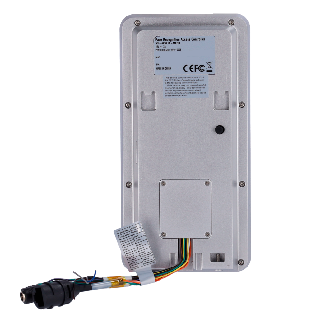 Control de acceso y presencia - Reconocimiento facial, huella, teclado y tarjeta MF - 6.000 usuarios / 150.000 registros - TCP/IP, USB, RS485 y Wiegand - Controlador integrado | Apto para uso exterior IP65 - Software SmartPSS