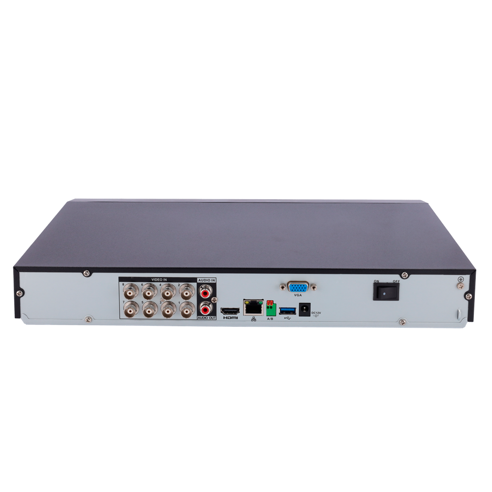 Videoregistratore 5n1 X-Security - 8 CH HDTVI/HDCVI/AHD/CVBS (4K) + 8 IP (8Mpx) - Audio su coassiale - 2 Porte SATA Fino a 16TB - 2 CH Riconoscimento facciale - 8 CH Riconoscimento di persone e veicoli