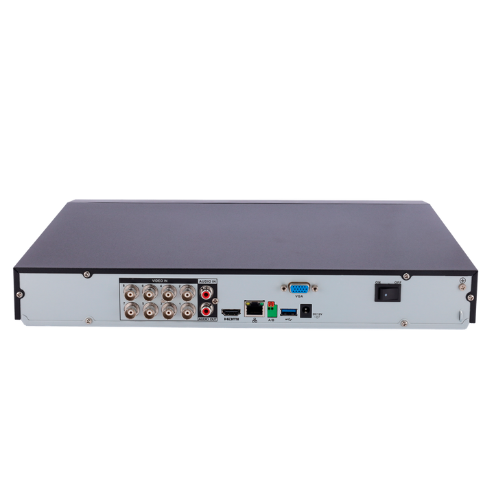 Videoregistratore 5n1 X-Security - 8 CH HDTVI/HDCVI/AHD/CVBS (4K) + 8 IP (8Mpx) - Audio su coassiale - 2 Porte SATA Fino a 16TB - 2 CH Riconoscimento facciale - 8 CH Riconoscimento di persone e veicoli