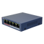 Interruttore da tavolo Hikvision - 4 Porte PoE + 1 porta Uplink (RJ45) - Velocità 10/100 Mbps - Fino 35W in totale per tutte le porte - Compatibile con PoE IEEE802.3af