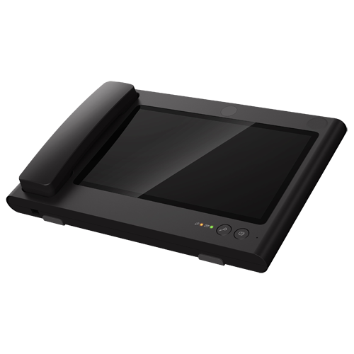 Postazione principale videocitofonica - Schermo TFT di 10" - Audio bidirezionale - TCP / IP - Slot MicroSD Max 32 Gb - Per sentinelle e portinerie