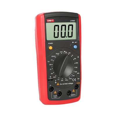 Inductance and capacitance meter - LCD display up to 2000 counts - Resistors, capacitors and inductors - Continuity buzzer - Wide range of measurements
