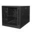 Armadio rack per pavimento - Fino a 12U rack da 19" - Fino a 800 Kg di carico - Con ventilazione e passacavi - 4 ventole, 1 vassoi e ciabatta 6 prese - Non assemblato