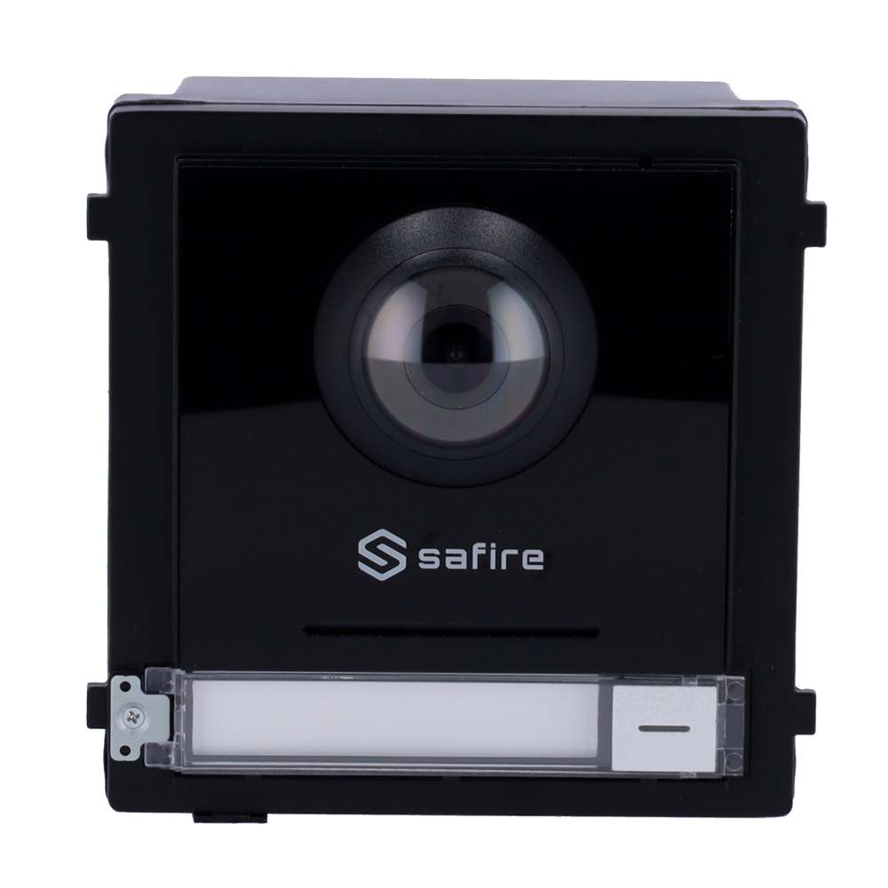 Video intercom kit - IP technology - Includes cover plate and monitor - PoE and MicroSD switch - Cellular app with P2P - Flush mounting