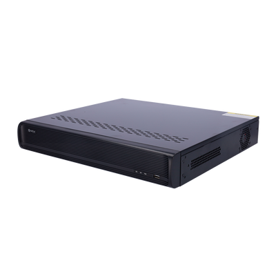 Safire Smart - Grabador de vídeo NVR para cámaras IP gama A2 - Vídeo 32CH / Compresión H.265+ / 4HDD - Resolución hasta 12Mpx / Ancho de banda 192Mbps - HDMI 4K, HDMI FullHD y VGA / Dewarping Fisheye - Reconocimiento facial / Búsqueda inteligente