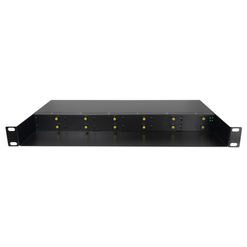 Metal Frame - For racking up to: - 12 Media Converters - Dual Power - 1U - 19"