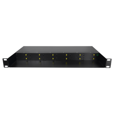 Metal Frame - For racking up to: - 12 Media Converters - Dual Power - 1U - 19"
