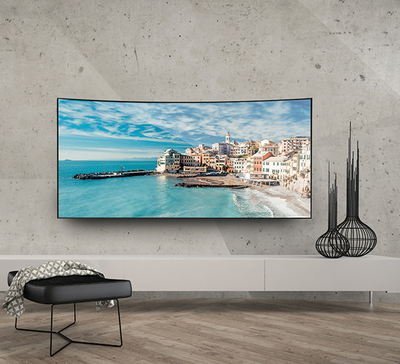 Support with inclination for monitor - Hasta 75" - Max weight 70Kg - VESA 600x400mm