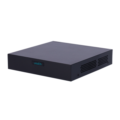 5n1 Video Recorder - Uniarch - 8 CH HDTVI / HDCVI / AHD / CVBS + 2 extra IP - Audio - Supports 1 hard disk up to 6TB