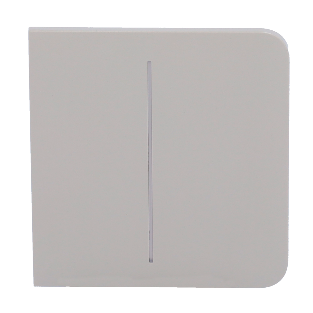 Ajax - LightSwitch SideButton - Pannello tattile per doppio interruttore della luce - Compatibile con AJ-LIGHTCORE-2G - Retroilluminazione a LED - Pannello tattile laterale senza contatto - Colore oliva