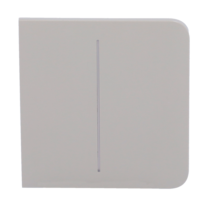 Ajax - LightSwitch SideButton - Pannello tattile per doppio interruttore della luce - Compatibile con AJ-LIGHTCORE-2G - Retroilluminazione a LED - Pannello tattile laterale senza contatto - Colore oliva