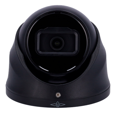 Cámara Turret IP X-Security Color Negro - 4 Megapixel (2688x1520) - Lente 2.8 mm / LEDs Alcance 30 m - WDR 120 dB | Micrófono integrado - PoE | H.265+ - Funciones inteligentes