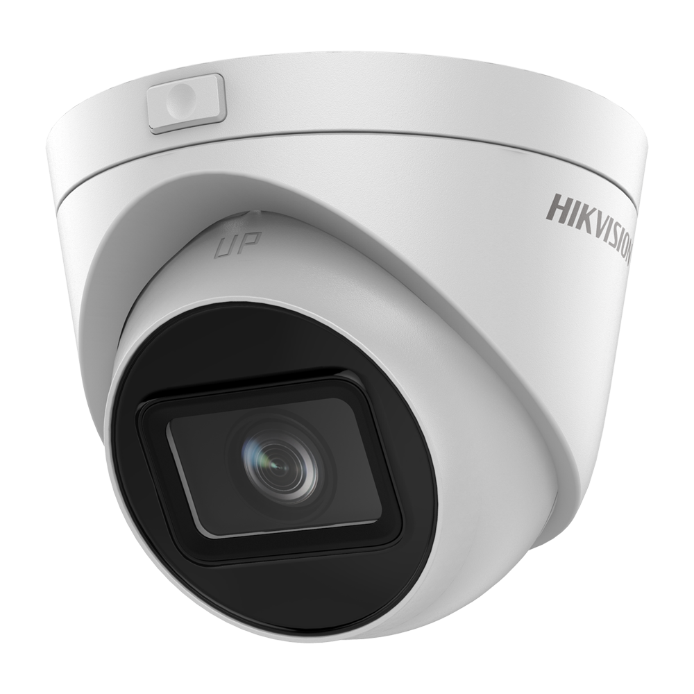 Hikvision - Telecamera Turret IP gamma Value - Risoluzione 4 Megapixel (2560x1440) - Lente varifocale motorizzata 2.8~12 mm - EXIR IR portata 30 m | PoE IEEE802.3af - Rilevamento del movimento 2.0 | Waterproof IP66