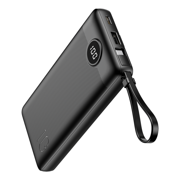 VEGER - Batería externa - Capacidad 10000 mAh - Voltaje 3.7 V /Polímero de litio - Capacidad nominal 6230 mAh - Potencia 37Wh