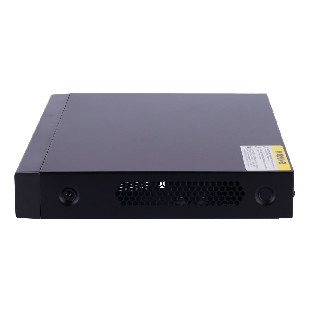 Safire Smart - Videoregistratore NVR per telecamere IP gamma B1 - 4 CH video / Compressione H.265 - Risoluzione fino a 8Mpx / Larghezza di banda 40Mbps - Uscita HDMI 4K e VGA / 1HDD - Supporta eventi VCA da telecamere IP / Funzione POS