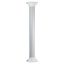 Soporte de techo - Alto 50 cm - Apto para uso interior y exterior - Color blanco - Fabricado en plástico