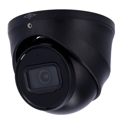 Cámara Turret IP X-Security Color Negro - 4 Megapixel (2688x1520) - Lente 2.8 mm / LEDs Alcance 30 m - WDR 120 dB | Micrófono integrado - PoE | H.265+ - Funciones inteligentes