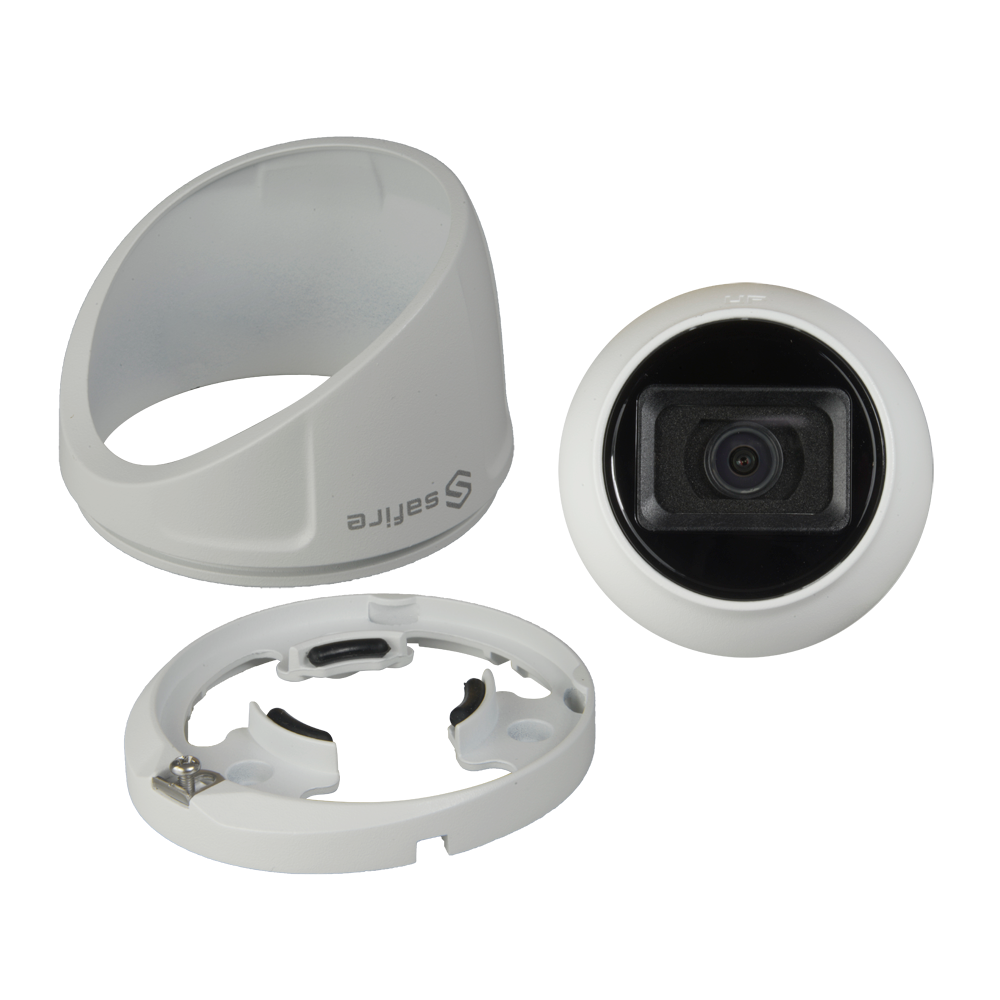 Telecamera Turret Safire Gamma ECO - Uscita 4 in 1 - 5 Mpx high performance CMOS - Lente 2.8 mm | IR portata 30 m - Impermeabile IP67