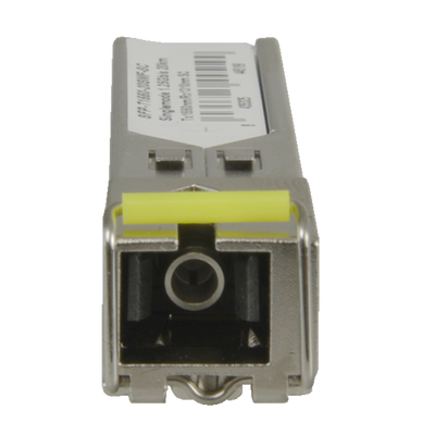 Coppia di moduli trasmettitori SFP - Tx 1550/1310 nm Rx 1310/1550 nm - Fibra Monomodale - Connettore SC Simplex - BiDi - Massimo 20 km - 1.25Gb/s - 1000Base-LX