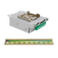 Alimentatore a commutazione - uscita DC 12 V 5 A / 60 W - 8 uscite - Voltaggio in entrata 100 V ~ 240 V - 33 (I) x 122 (P) x 83 (H) mm - Montaggio su guida DIN