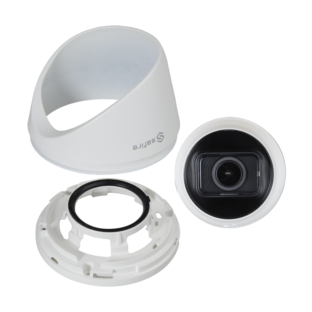 Telecamera Turret IP 4 Megapixel - 1/3" Progressive Scan CMOS - Motion Detection 2.0 di persone e veicoli - Ottica Varifocale 2.8~12 mm - Compressione H.265+ - Audio / Allarmi / PoE -