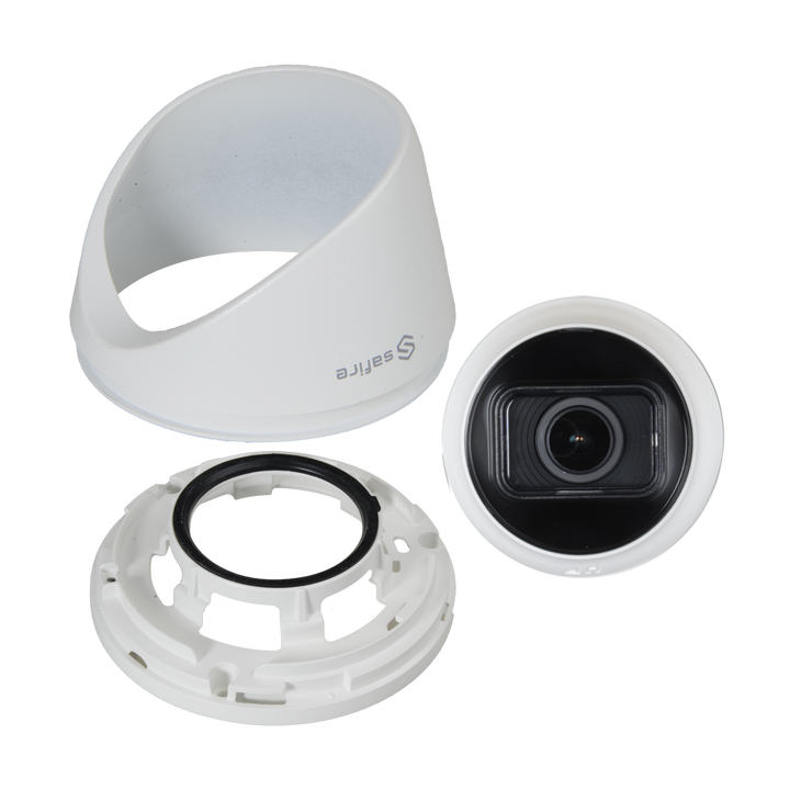Telecamera Turret IP 4 Megapixel - 1/3" Progressive Scan CMOS - Motion Detection 2.0 di persone e veicoli - Ottica Varifocale 2.8~12 mm - Compressione H.265+ - Audio / Allarmi / PoE -