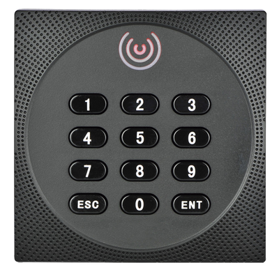 Access reader - Access via MF card and MF DESFire and PIN - LED and audible indicator - Wiegand 34/66 - Compatible with ZKTeco controllers - Suitable for outdoor IP64